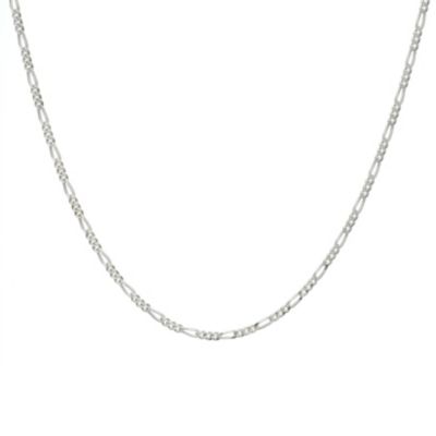 sterling Silver Figaro Necklace 20`