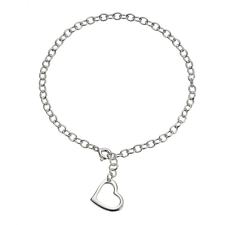 Sterling Silver Heart Bracelet - Product number 8189994