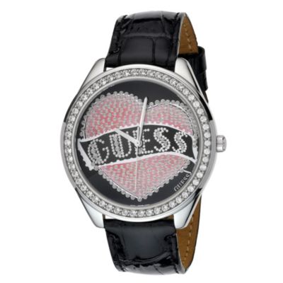 Guess Cupcake Black Strap Watch