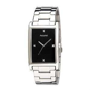 Accurist Men's Diamond Set WatchAccurist Men's Diamond Set Watch