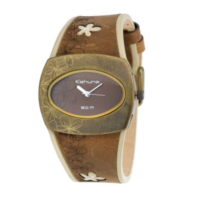 Kahuna Ladies' Brown Strap Watch - Product number 8192251