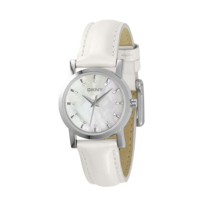 DKNY Ladies' Stone Set Mother of Pearl Dial Watch - Product number 8192960