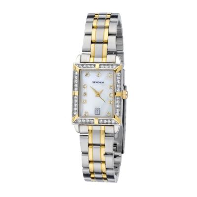 Sekonda Ladies' Stone Set Bezel Watch - Product number 8193479