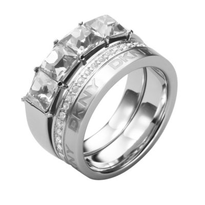 DKNY three ring set