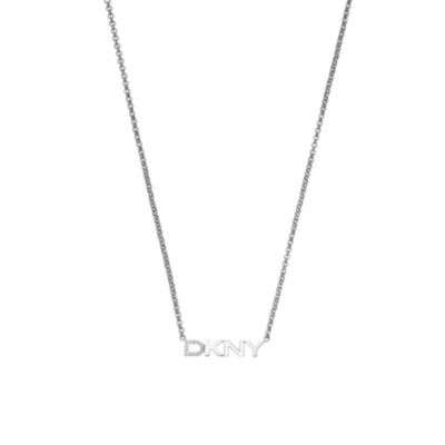 DKNY ladies' stone set logo pendant - Product number 8194793