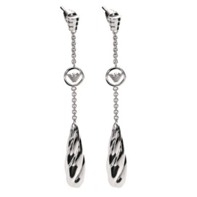Emporio Armani ladies' sterling silver earrings - Product number 8196680