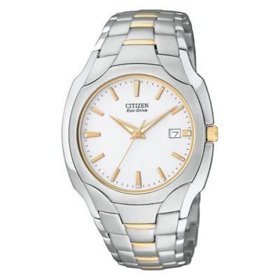 Citizen Eco-Drive men's two colour chronograph watch - Product number 8199809