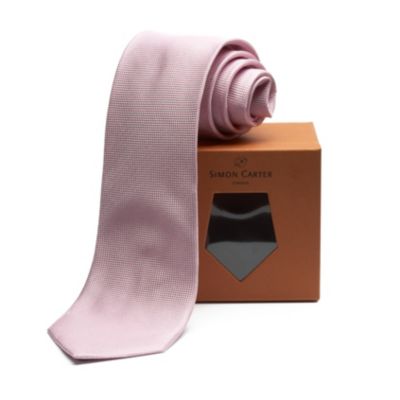 Simon Carter pink silk tie box set - Product number 8205086