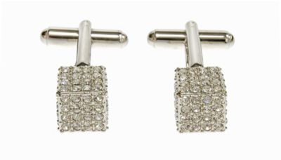 Simon Carter encrusted crystal square cufflinks - Product number 8205159