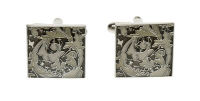 Simon Carter grey tapestry cufflinks - Product number 8205175