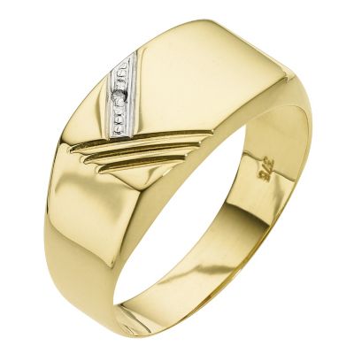 9ct Yellow Gold Diamond Ring - Product number 8225214