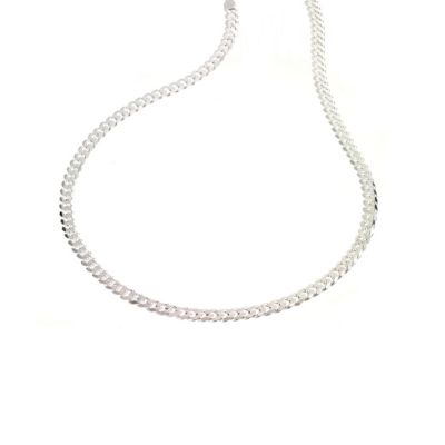 Sterling Silver 18" Curb Chain - Product number 8232806