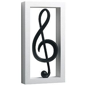 Music Time - Treble Clef wall Art