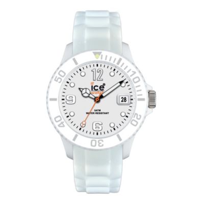 mens white ice watch