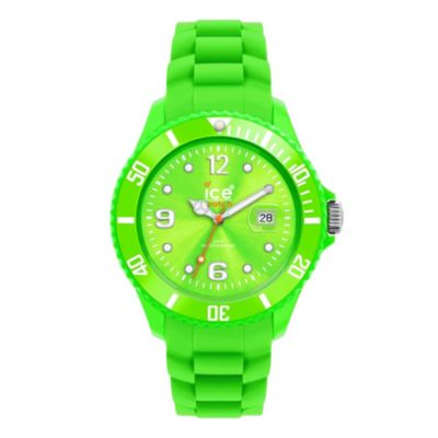 Ice Watch Men's Green Silicone Strap Watch - Product number 8233950