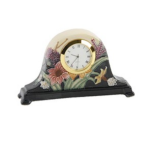 Tupton Old Tupton Ware - Bouquet Ceramic Carriage Clock