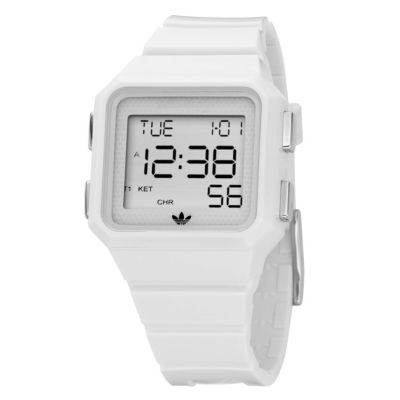 Adidas Men's White Digital Watch - Product number 8234906