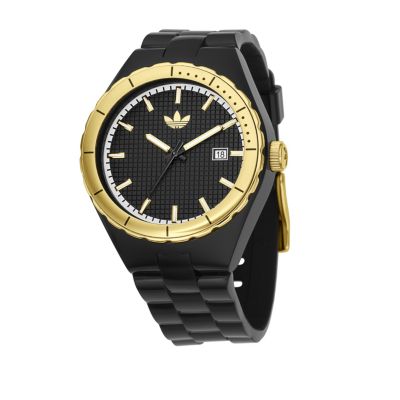 Adidas Men's Black & Gold Digital Watch - Product number 8234930
