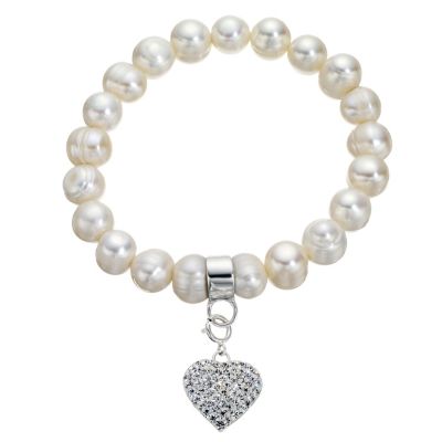 9ct Gold Cultured Fresh Water Pearl Bracelet