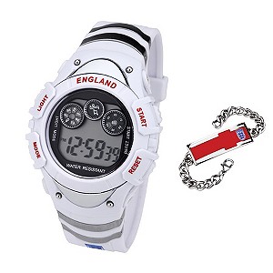 Football Digital Watch and Name Tag