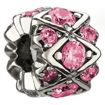 Chamilia - Sterling Silver and Pink Swarovski