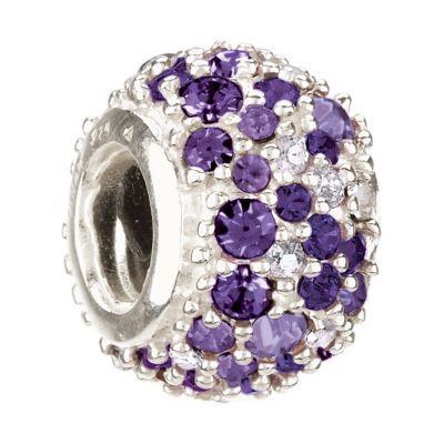 Chamilia - Sterling Silver and Purple Swarovski