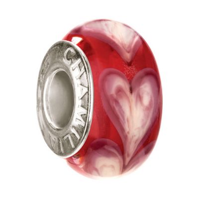 Chamilia - Sterling Silver Murano Heart Bead - Product number 8341206