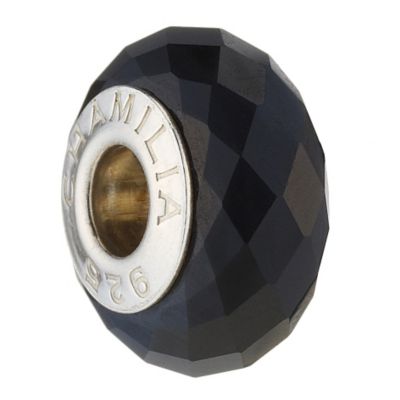 Chamilia - Sterling Silver Tiger Eye Black Bead