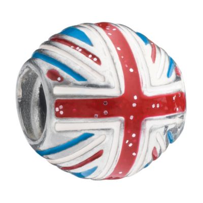 Chamilia - Sterling Silver Flag Bead