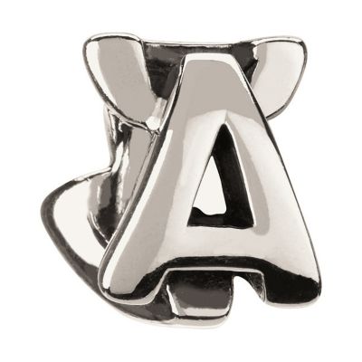 Chamilia - Sterling Silver Letter A Bead