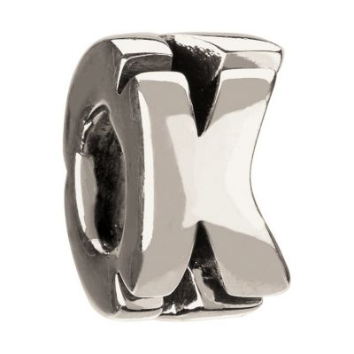 Chamilia - Sterling Silver Letter K Bead