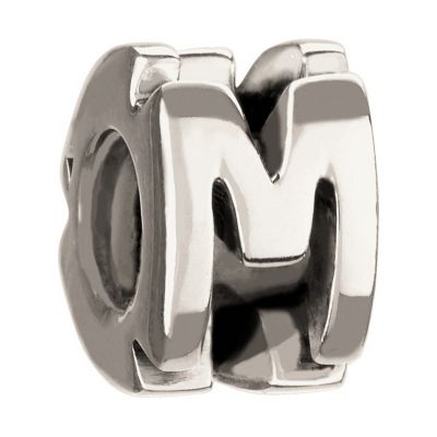 Chamilia - Sterling Silver Letter M Bead