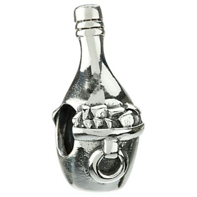 Chamilia - Sterling Silver Champagne Bottle Bead