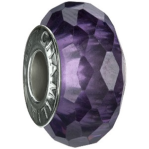 Chamilia - Sterling Silver Jewelled Purple Bead