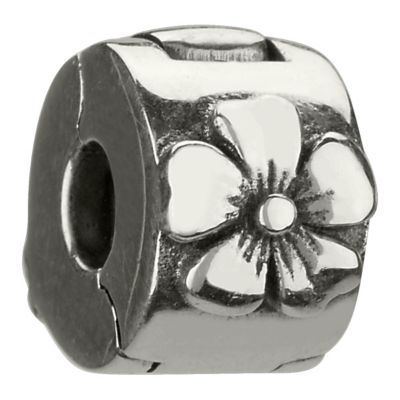 Chamilia - Sterling Silver Flower Lock Bead