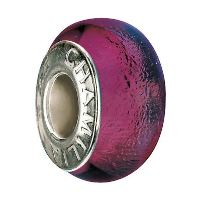 Chamilia - sterling silver purple murano bead - Product number 8342229