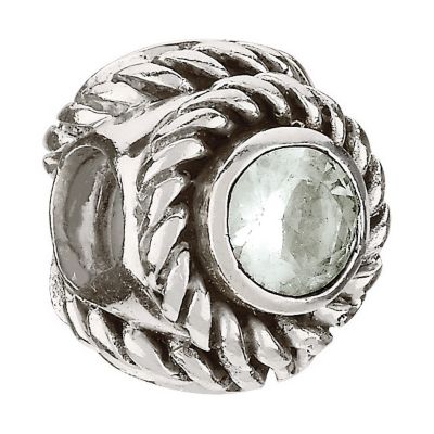 Chamilia - silver rope & white cubic zirconia bead - Product number 8342431