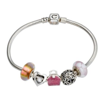 Chamilia sterling silver 5 bead starter bracelet - Product number 8342458