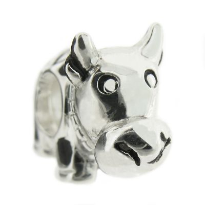 Truth Sterling Silver Little Cow Bead