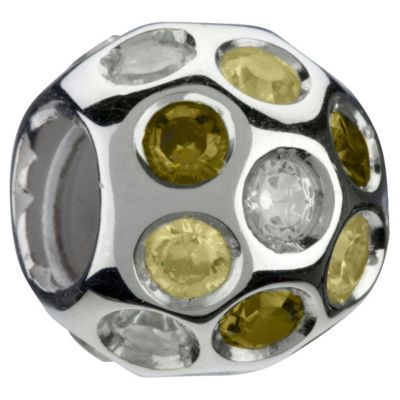 Chamilia - sterling silver cubic zirconia disco ball bead - Product number 8348251