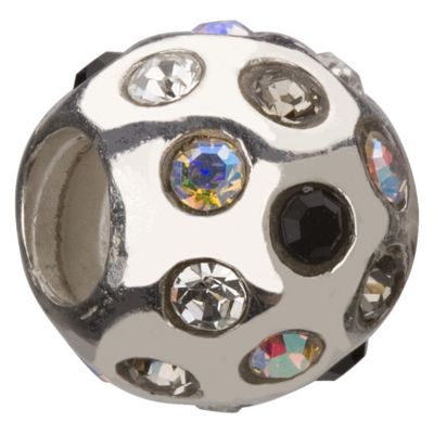 Chamilia - sterling silver cubic zirconia disco ball bead - Product number 8348278