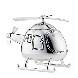Silver Plated Helicopter