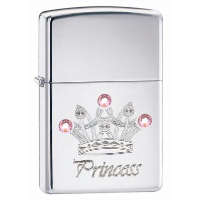 Princess Crown Zippo Lighter