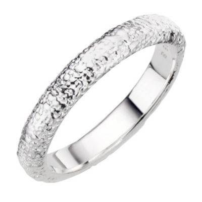 Daisy Cotton sterling silver stacker ring Size N - Product number 8363706
