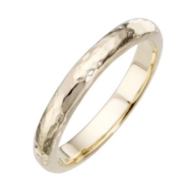Daisy Rosemary sterling silver gold-plated ring Size P