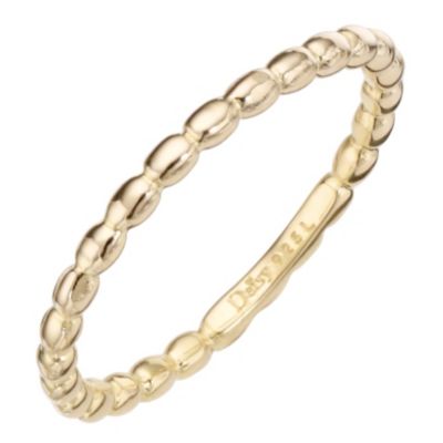 Daisy Anise sterling silver stacker ring Size L - Product number 8364419
