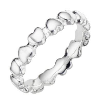 Daisy Chino sterling silver stacker ring Size N - Product number 8364834