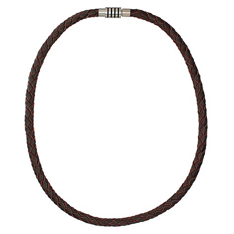 Spartan Hercules brown leather necklace 50cm