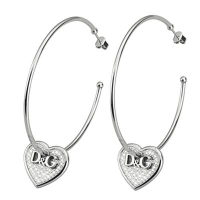 D&G logo hoop earrings - Product number 8366586