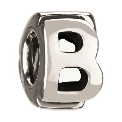Chamilia - Sterling Silver Letter B Bead